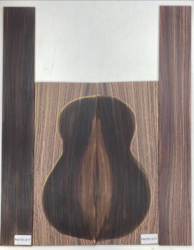 Back & Sides Indian Rosewood, Classic Unique Piece #017